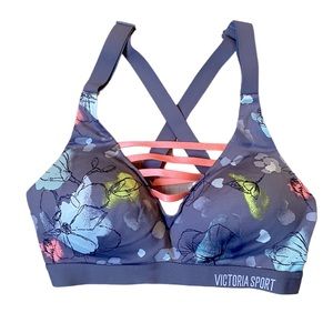 Victoria Sport Incredible Lightweight Multicolor Floral Padded Sports Bra
